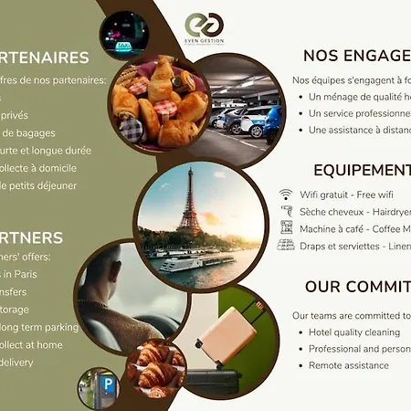 B1#two Bedrooms#champs Elysees#arc De Triomphe#ac Lägenhet Paris